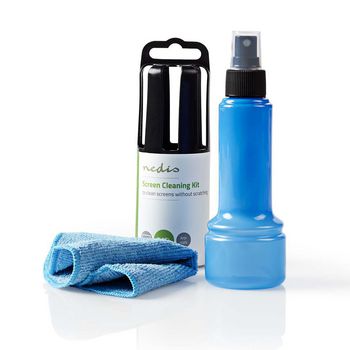 [CLSN130BU] Nedis CLSN130BU Schermreiniger Spray 150 ml Wisser inbegrepen