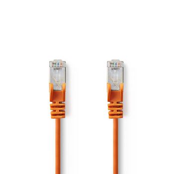 [CCGP85121OG75] Nedis CCGP85121OG75 CAT5e Network Cable SF/UTP RJ45 7.5m Orange