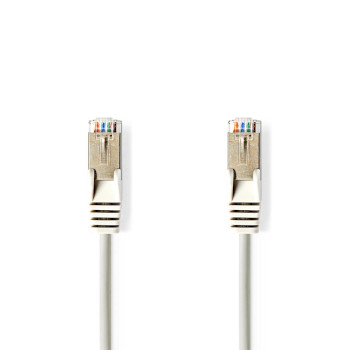 [CCGP85121GY15] Nedis CCGP85121GY15 CAT5e Network Cable SF/UTP RJ45 1.5m Gray
