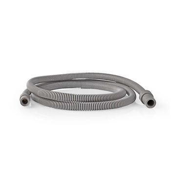 [DROH0810SSP15] Tuyau de vidange Nedis DROH0810SSP15 8 mm - 10 mm 1,5 m pour sèche-linge à condensation, gris