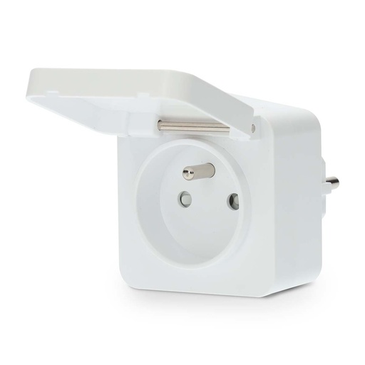 [WIFIPO130EWT] Prise intelligente Nedis Smartlife 3680 watts 2,4 GHz WiFi - WIFIPO130EWT