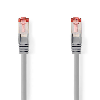[CCGB85221GY20] Câble réseau Nedis CCGB85221GY20 CAT6 RJ45 S/FTP 2 m LSZH intérieur gris