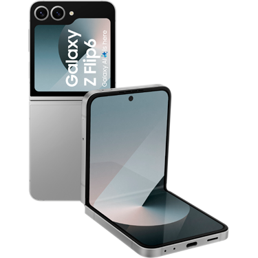 [SM-F741BZSHEUB] Samsung Galaxy Z Flip6 512GB Silver Shadow 