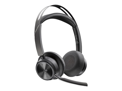 [9T9J4AA#AC3] Poly 9T9J4AA#AC3 Voyager Focus 2 Microsoft Teams Draadloze headset Zwart