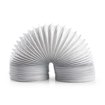 [DRHO100BWT60] Tuyau d'évacuation d'air en PVC Nedis DRHO100BWT60 (10 cm x 6 m) pour armoires de ventilation/séchage, blanc