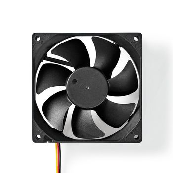 [DCFAN9225BK] Nedis DCFAN9225BK DC Ventilator 92 mm 3-Pin 26.7 dBA Zwart