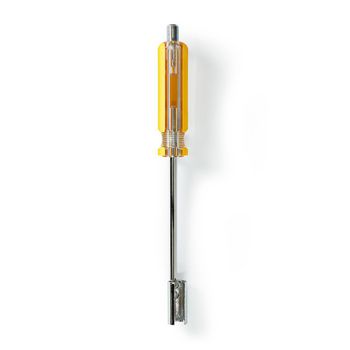 [CSGG49550YE] Nedis CSGG49550YE Antennekabel Schroevendraaier F Connectors Geel