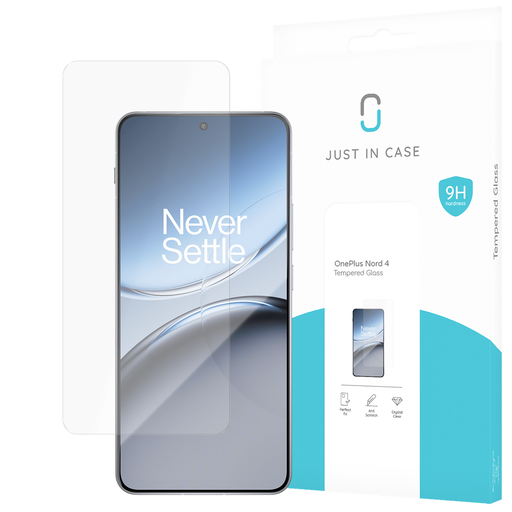 [8489852] Just in Case 8489852 Screenprotector Gehard Glas Oneplus Nord 4