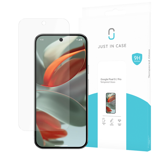[8333964] Just in Case 8333964 Screenprotector Gehard Glas Google Pixel 9 / 9 Pro