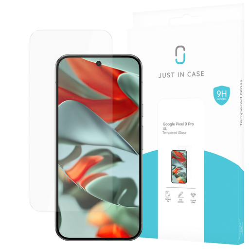 [8334046] Just in Case 8334046 Screenprotector Gehard Glas Google Pixel 9 Pro XL