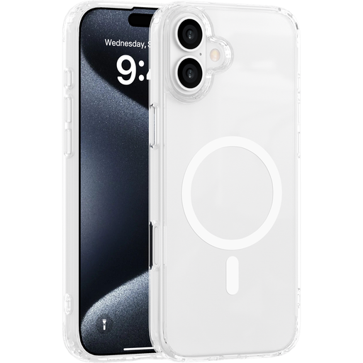 [8332769] Just in Case 8332769 Soft TPU Case MagSafe compatible iPhone 16 Plus Clear