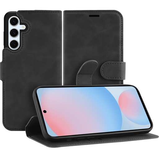 [8334114] Just in Case 8334114 Premium Wallet Case Samsung Galaxy S24 FE Zwart