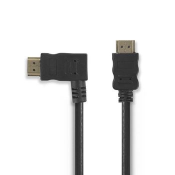 [CVGB34250BK15] Câble HDMI 1.4 Nedis CVGB34250BK15 avec Ethernet 4K à 30 Hz 10,2 Gbit/s 1,5 m Noir