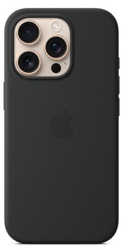 [MYYJ3ZM/A] Apple iPhone 16 Pro Silicone Case with MagSafe Black
