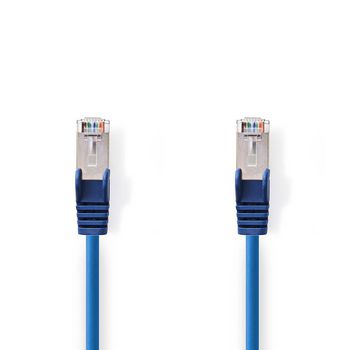 [CCGP85121BU150] Nedis CCGP85121BU150 CAT5e Network Cable SF/UTP RJ45 15m Blue