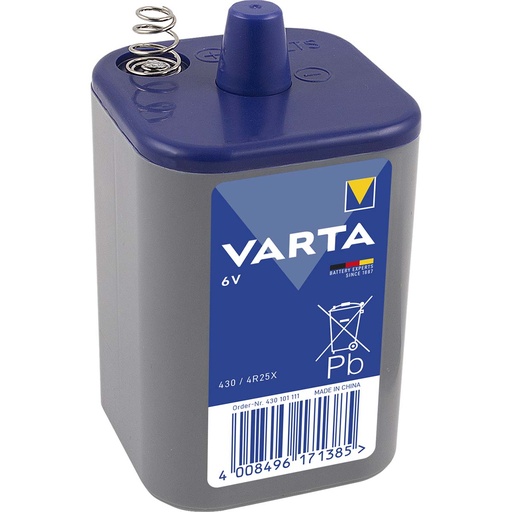 [430.101.111] Varta 430.101.111 VARTA-V430V Zinkchloride Batterij 6V 