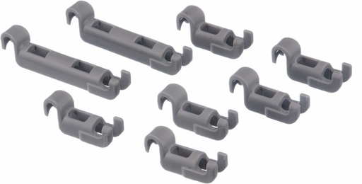 [00611472] Siemens 00611472 Original Clamp Set for Dishwasher Gray