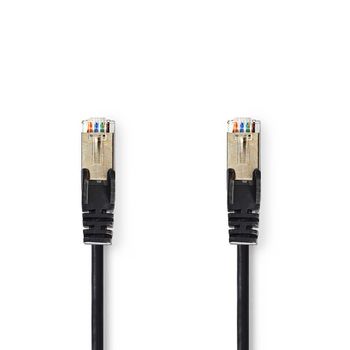 [CCGP85121BK200] Nedis CCGP85121BK200 CAT5e Network Cable SF/UTP RJ45 20m Black