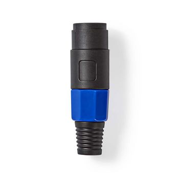 [COTP16901BK] Nedis COTP16901BK Speaker-Connector Vernikkeld 8mm Maximale diameter Zwart 