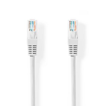 [CCGT85100WT75] Nedis CCGT85100WT75 CAT5e Netwerkkabel U/UTP RJ45 7.5m Wit