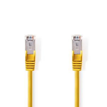 [CCGP85121YE50] Nedis CCGP85121YE50 CAT5e Network Cable SF/UTP RJ45 5m Yellow