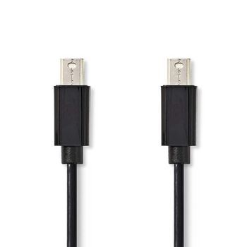 [CCGP37500BK10] Câble Mini DisplayPort 1.2 Nedis CCGP37500BK10 21,6 Gbit/s nickelé 1 m noir