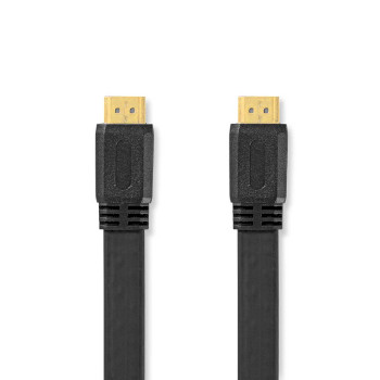 [CVGP34100BK30] Câble HDMI 1.4 Nedis CVGP34100BK30 4K à 30 Hz 10,2 Gbit/s 3 m noir plat