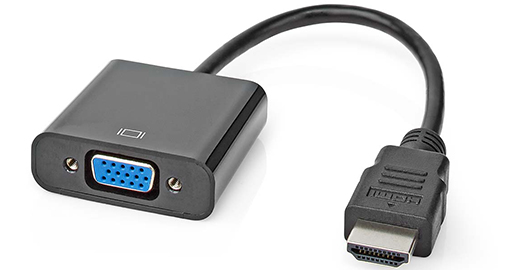 [CCGB34900BK02] Nedis HDMI to VGA + 3.5mm Jack adapter - CCGB34900BK02