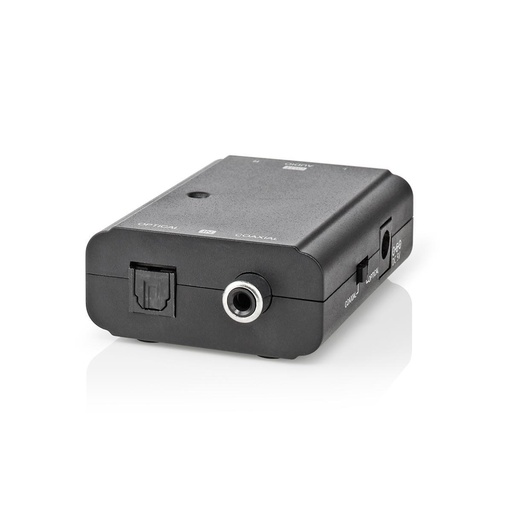 [ACON2509BK] Nedis ACON2509BK Digital Audio Converter COAX / Toslink - RCA Black