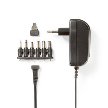 [ACPA002] Nedis Universal Power Adapter 3-12V 18W 1.8m - ACPA002