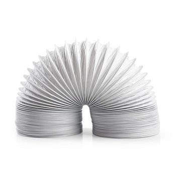 [DRHO127WT60] Nedis DRHO127WT60 PVC Air Exhaust Hose 12.7cm 6m Ventilation/Drying Cabinets White