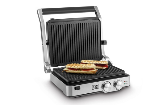 [142078] Fritel GR 2285 Grill-Panini-BBQ 2000W Grijs