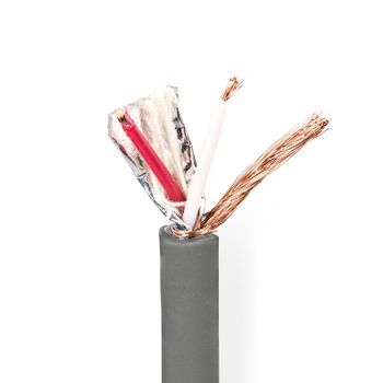 [COTR15021GY100] Nedis COTR15021GY100 DMX Cable 110 Ohm 20x 0.12mm 100m Gray