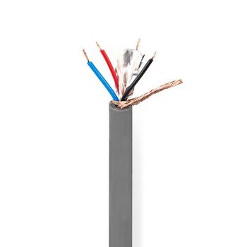 [COTR15020GY100] Nedis COTR15020GY100 DMX-Kabel op rol 110 Ohm 10x 0.10mm 100m Grijs
