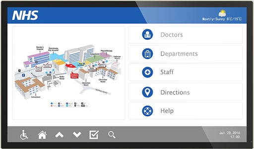 [WP55B] GeroScreen WP55B - 55" PCAP Touch Screen Monitor