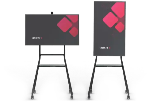 [10010631] i3CONNECT i3SIXTY 3 Écran tactile 65" rotatif à 90° Google EDLA i3STUDIO