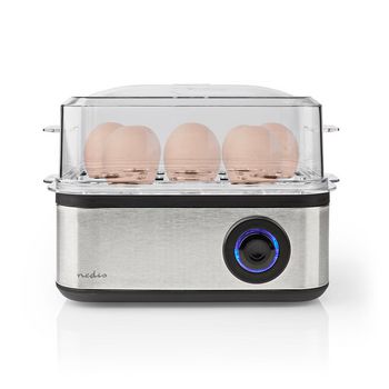 [KAEB130EAL] Nedis KAEB130EAL Egg Boiler 8 Eggs 500W Stainless Steel