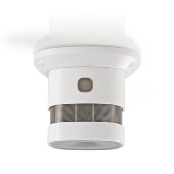 [DTCTSL40WT] Nedis DTCTSL40WT Smoke Detector Battery Powered 10 Years 85dB White