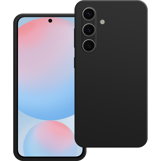 [8503183] Just in Case 8503183 Premium Liquid Color TPU Case Samsung Galaxy S24 FE Noir