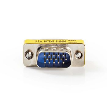 [CCVC59811ME] Nedis CCVC59811ME VGA Adapter 2x VGA Male Nickel Plated Metal 25 pieces