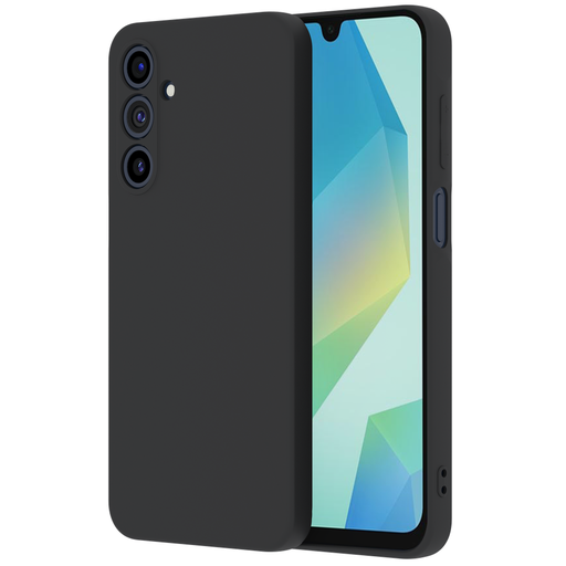 [8502643] JustinCase Premium Liquid Color TPU Case Samsung A16, zwart ,