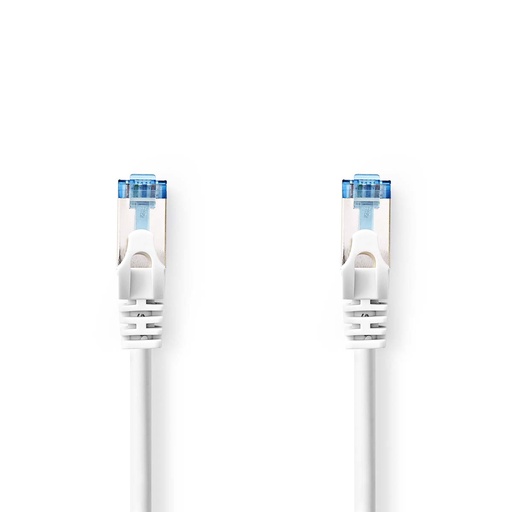 [CCGL85330WT100] Nedis CCGL85330WT100 CAT6a Network Cable S/FTP RJ45 10m LSZH White