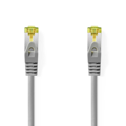 [CCGL85520GY05] Nedis CCGL85520GY05 Cat 8.1 Network Cable S/FTP RJ45 50cm LSZH Gray