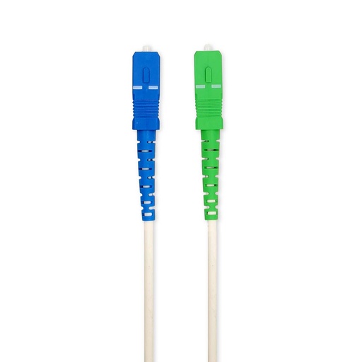 [CCGB89610WT20] Câble réseau fibre optique Nedis CCGB89610WT20 SMF SC/APC - SC/UPC 100 Gbit/s 2 m Blanc