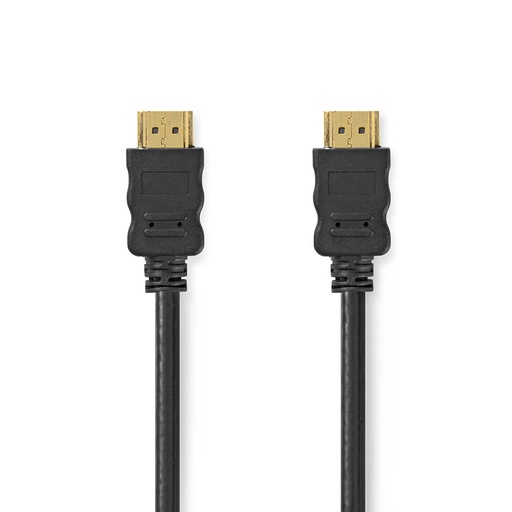 [CVGL34060BK05] Nedis CVGL34060BK05 High Speed ​​HDMI Cable with Ethernet HDMI 2.0 0.5m Black