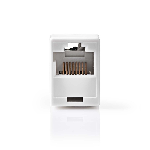 [CCGB89005WT] Coupleur réseau Nedis CCGB89005WT CAT5e RJ45 non blindé ABS blanc