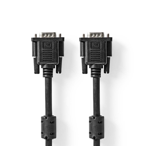 [CCGL59000BK30] Nedis CCGL59000BK30 VGA Cable Nickel Plated 1280x768 3m Black