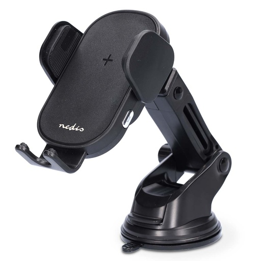 [CCHAQ15W110BK] Nedis CCHAQ15W110BK Draadloze Autolader 7.5/10/15W 1.5/1.67/2A 1m USB-C Zwart