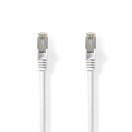 [CCGL85520WT200] Nedis CCGL85520WT200 Cat 8.1 Netwerkkabel S/FTP RJ45 20m LSZH Wit 