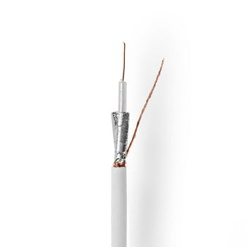 [CSBR4030WT1000] Nedis Coaxkabel op rol 100m RG59U wit - CSBR4030WT1000